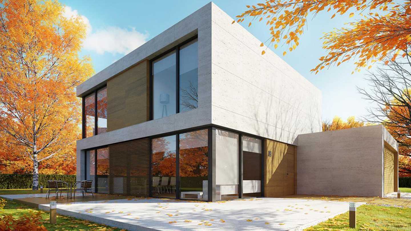 виды остекления коттеджей